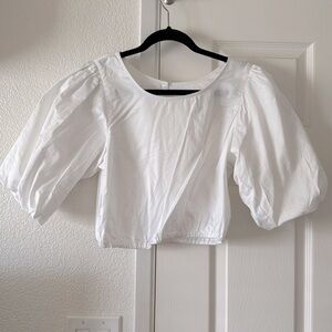 NWT H&M cropped blouse